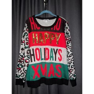 Ugly Christmas Sweater Xmas Size XXL